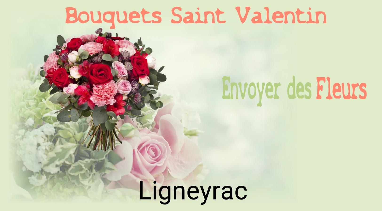 Roses de Saint-Valentin livrées à Ligneyrac